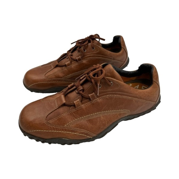 TIMBERLAND Smart Oxford Shoes Cognac 10.5 - Picture 7 of 14